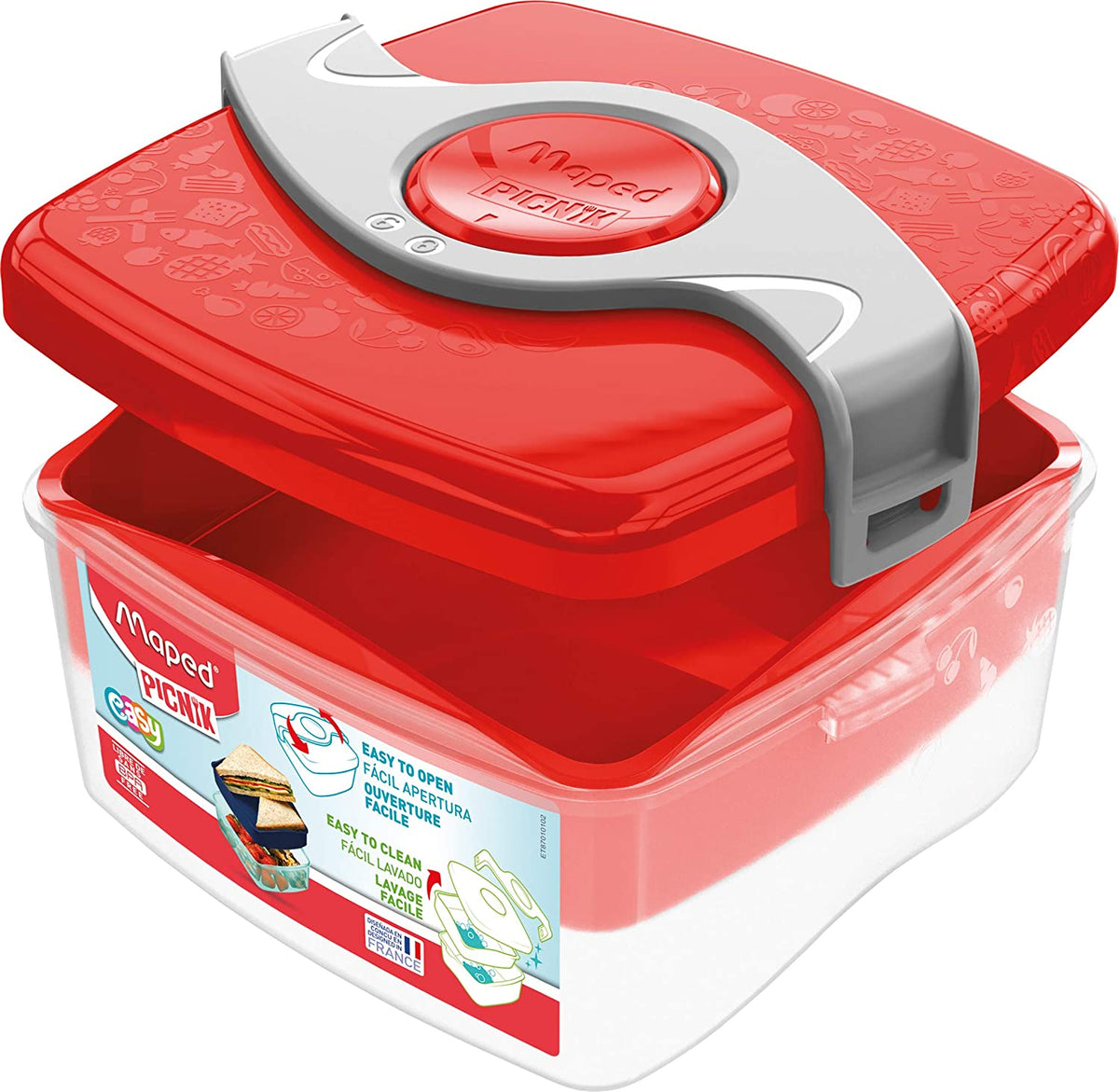 Lunch Box Picnic Red