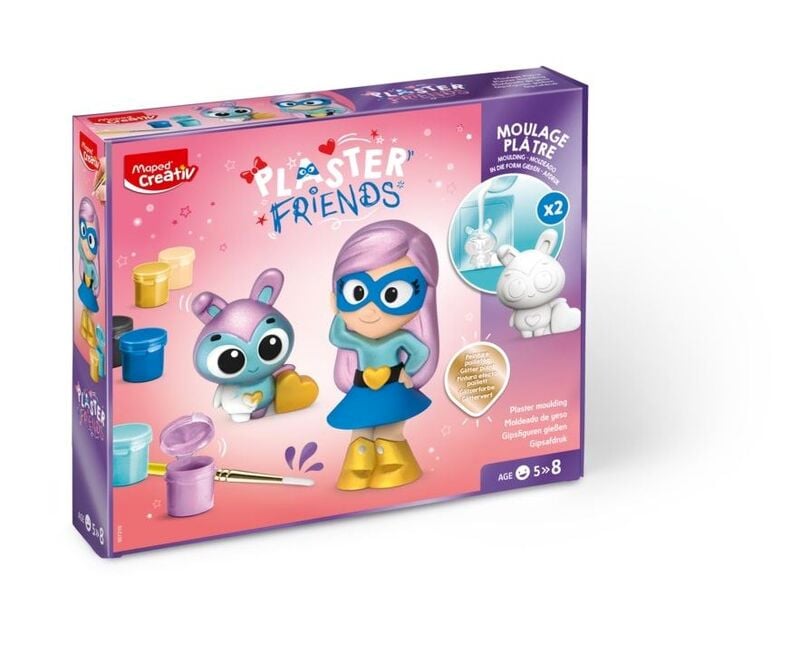 Plaster Friends Super Girl Moulding Box