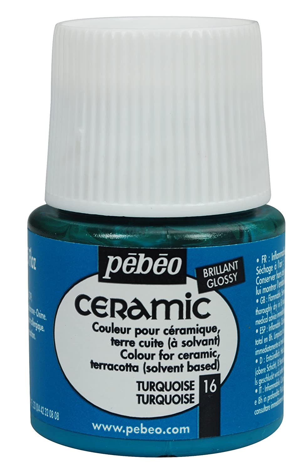 Ceramic 45Ml Turquoise