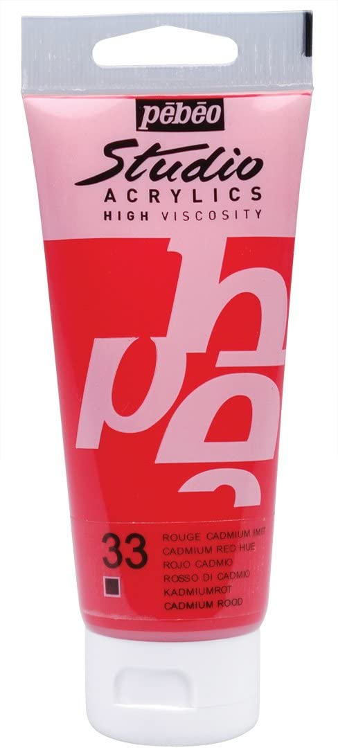 Acrylic Studio Cadmium Red 250Ml