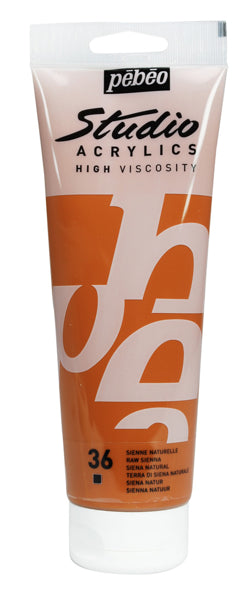 Acrylic Studio Raw Sienna 250Ml