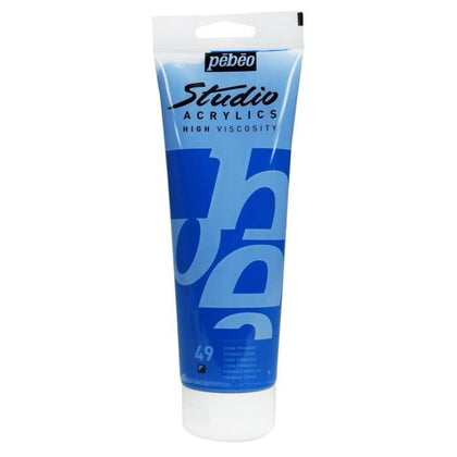 Acrylic Studio Primary Cyan 250Ml