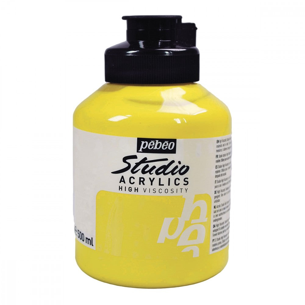 Acrylstud Hv 500Ml Prima Yellow