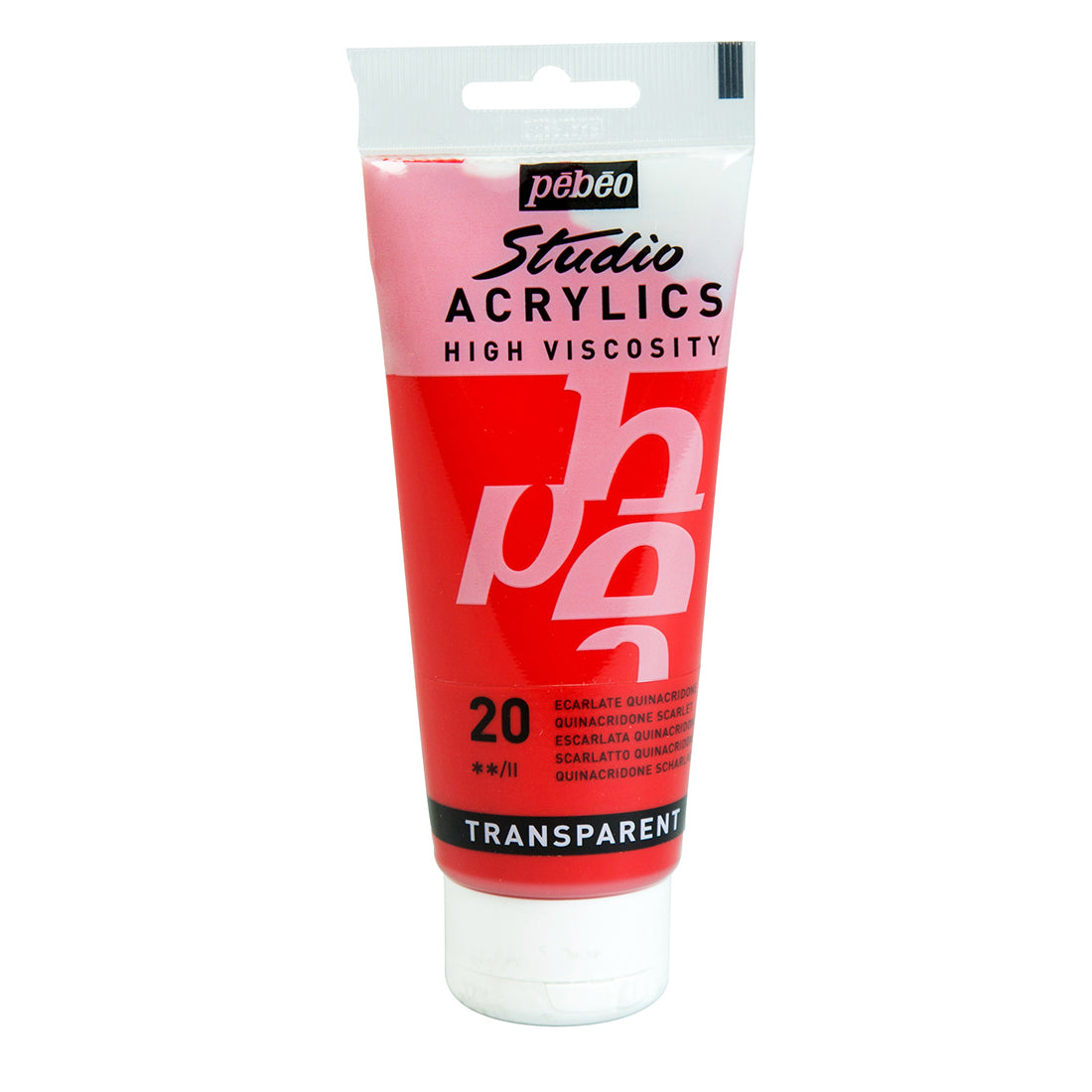 Acrylic Studio Quinacr.Scarlet 100Ml