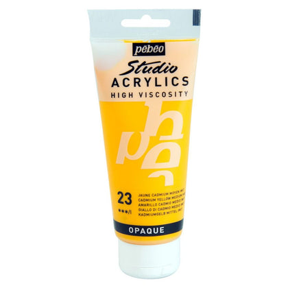 Acrylic Studio Med Cad.Yel.100Ml