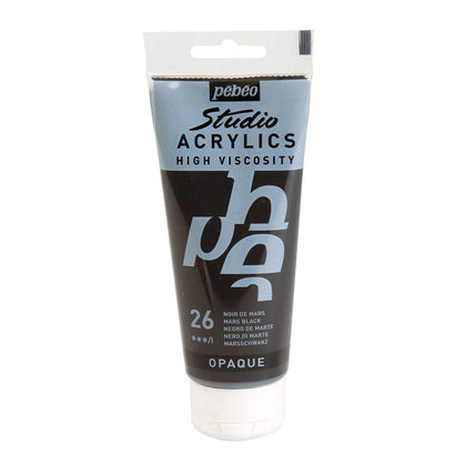 Acrylic Studio Mars Black 100Ml