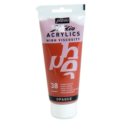 Acrylic Studio Burnt Sienna 100Ml