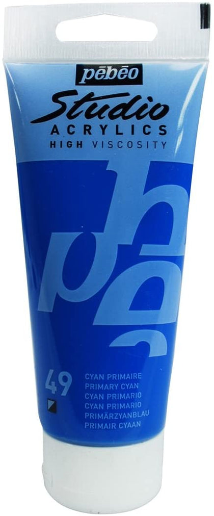 Acrylic Studio Primary Cyan 100Ml