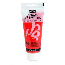 Acrylic Studio Dark Cad.Red H.100Ml