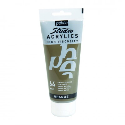 Acrylic Studio Raw Umber 100Ml