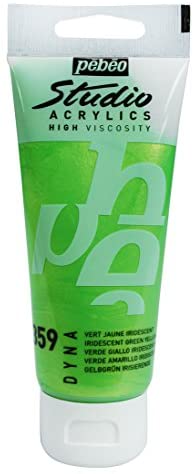 Acrylic Studio Irides.Green Yel100Ml