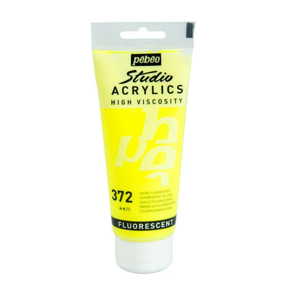 Acrylic Studio Fluo.Yellow 100Ml