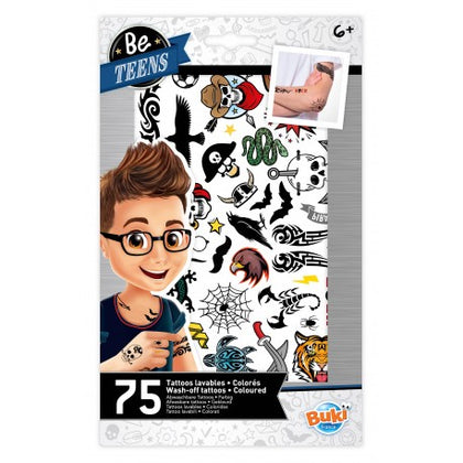 75 Wash-Off Tattoos