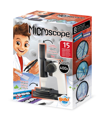 Microscope With 15 Experiments