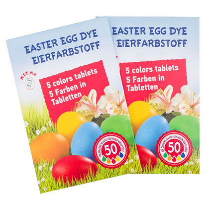Easter Egg Dye 5 Color Tablet
