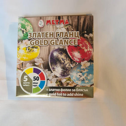 Pearl Egg DYE 5 colors Gold Glance