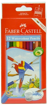 Colour Pencil Carton Aquarel 12Cl