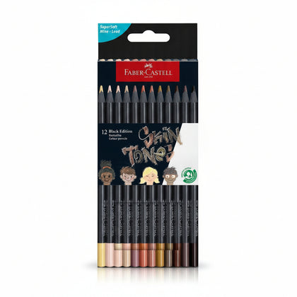 Color pencil  fc Black Edition Skin Tones 12/pk