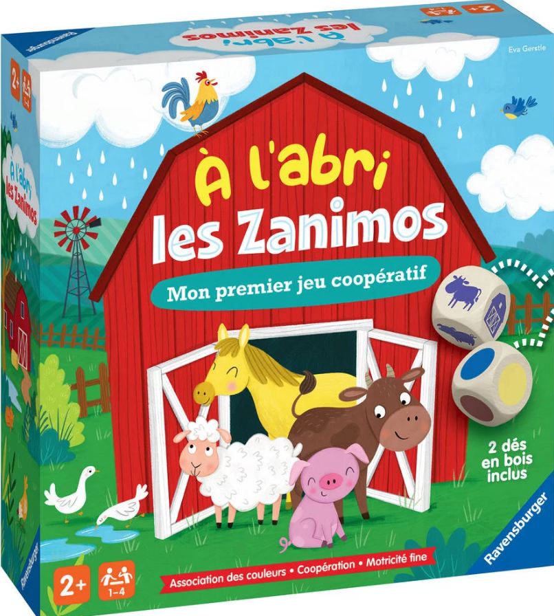 A L’Abri Les Zanimos Mon Premier Jeu Cooperatif