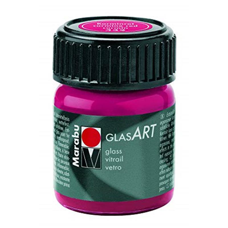 Glass Art 15Ml Carmine Red 432