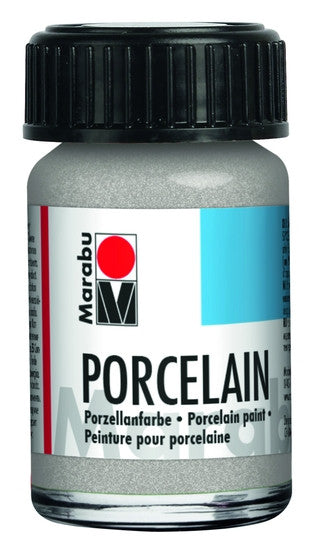 Porcelain Painter 15Ml Glitter Silver 582