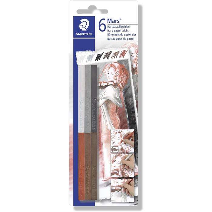 Charcoal Sticks In Different Colors Mars