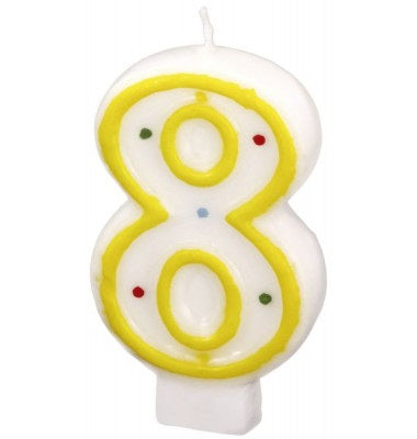 Rim Candle Number 8