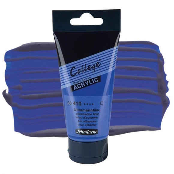 Acrylic Paint Tube Ultra Mmarine Blue 75Ml