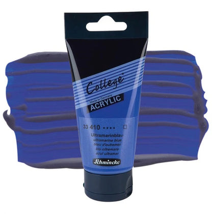 Acrylic Paint Tube Ultra Mmarine Blue 75Ml