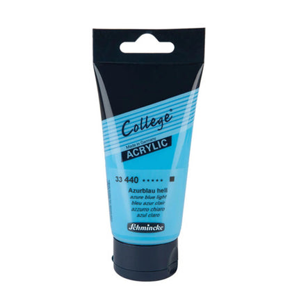Acrylic Paint Tube Azzure Blue Light 75Ml