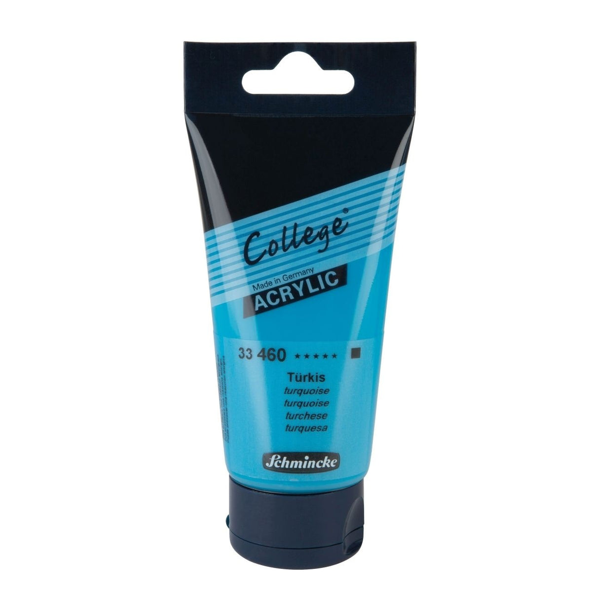 Acrylic Paint Tube Turquoise 75Ml