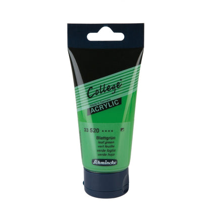 Acrylic Paint Tube Leaf Green 75Ml