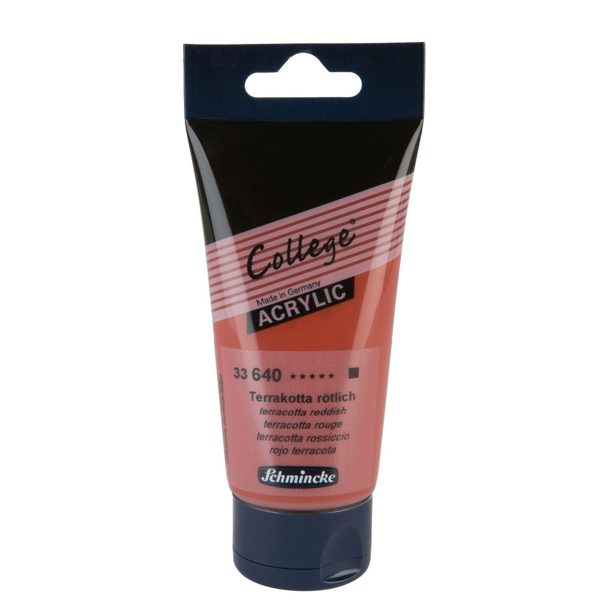 Acrylic Paint Tube Teraccotta Reddish 75Ml