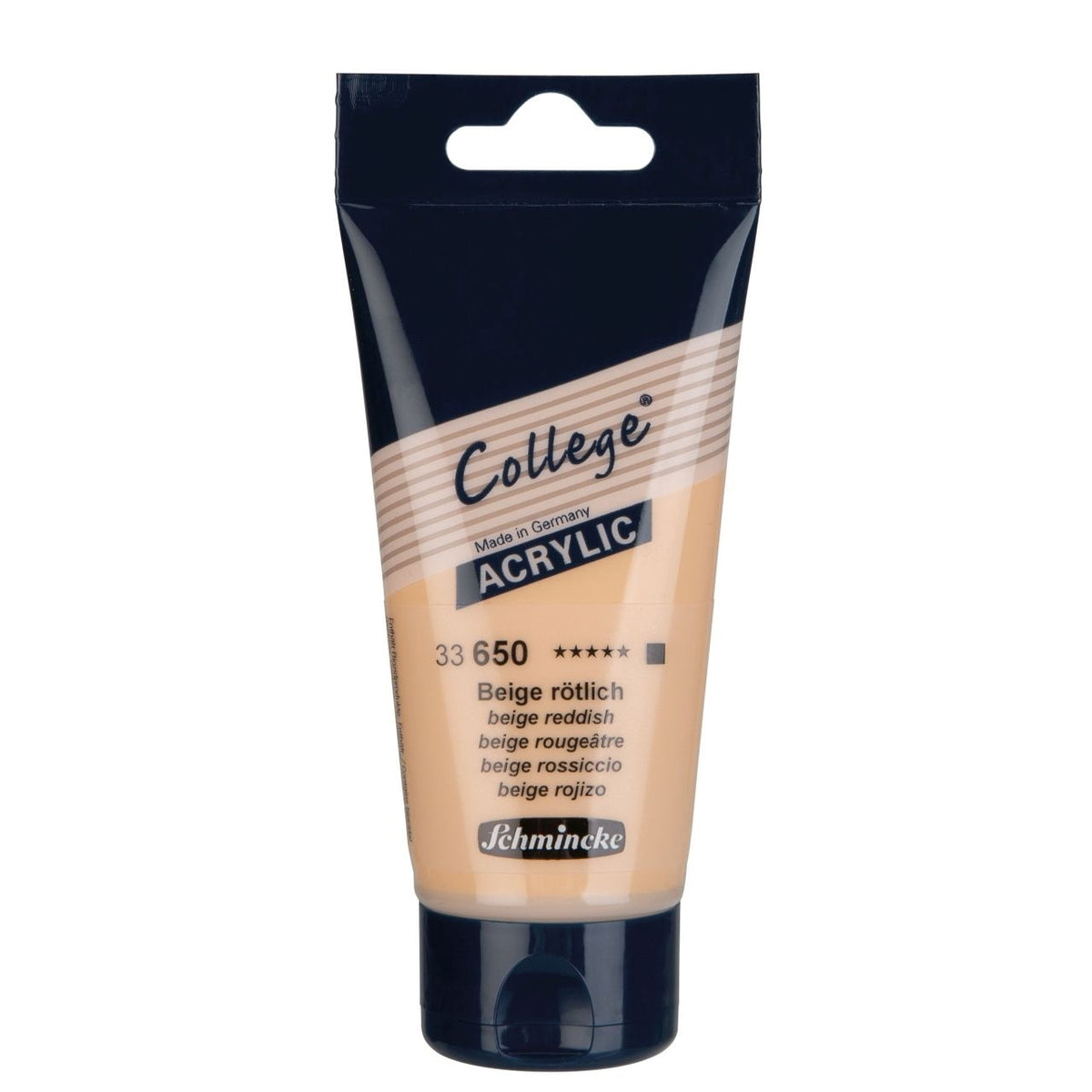 Acrylic Paint Tube Beige Reddish 75Ml