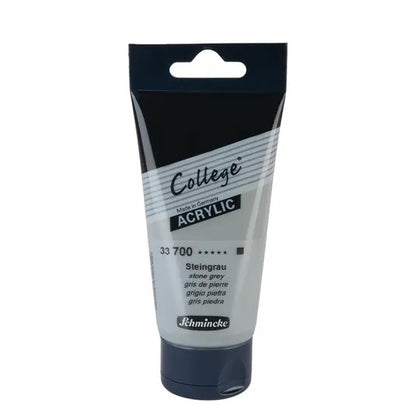 Acrylic Paint Tube Stone Gray 75Ml