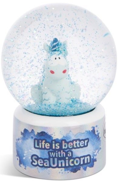 Glitter Globe Unicorn Aquario 6.5Cm 49714-15 Pdq8