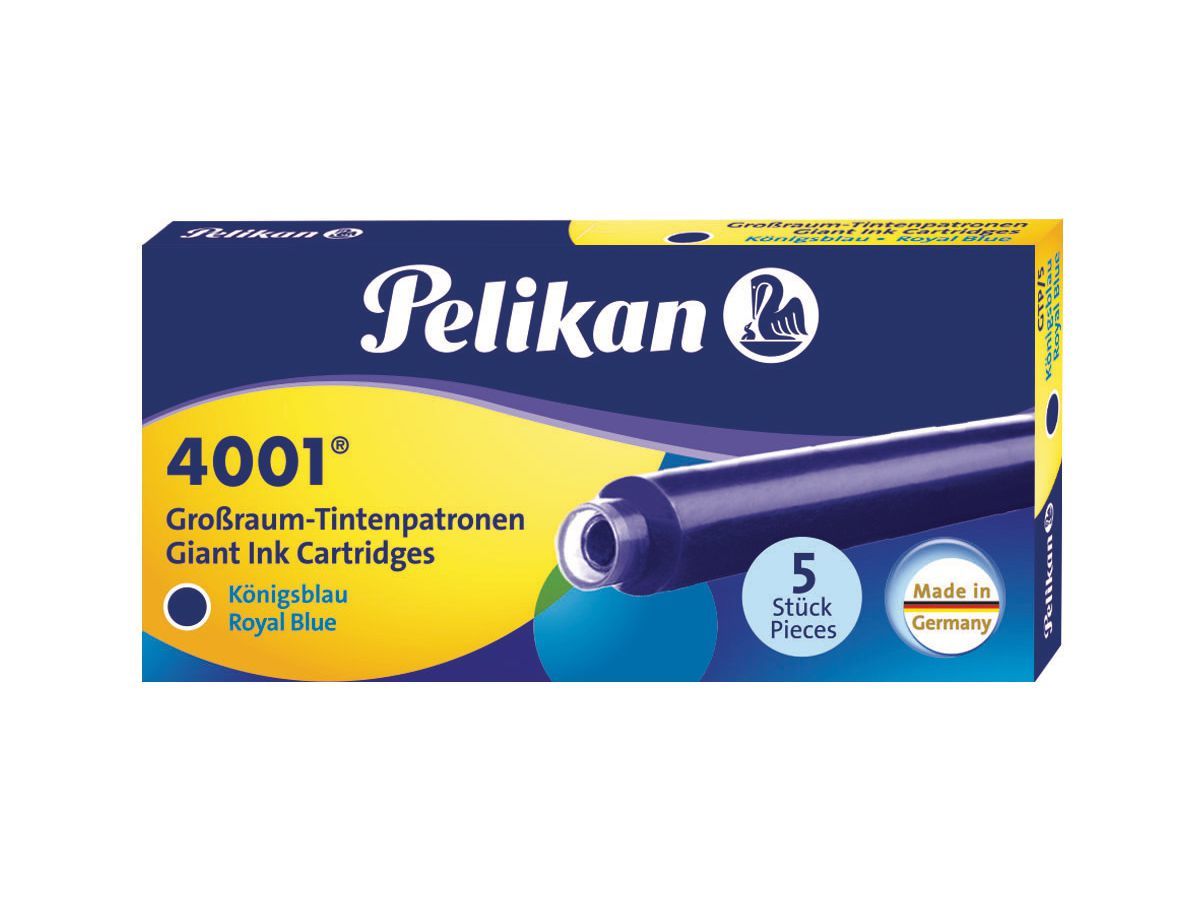 CARTRIDGE INK 4001 BLUE 5/PK LONG