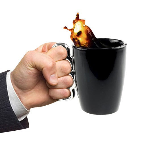 Black Mug Knuckle Duster Black