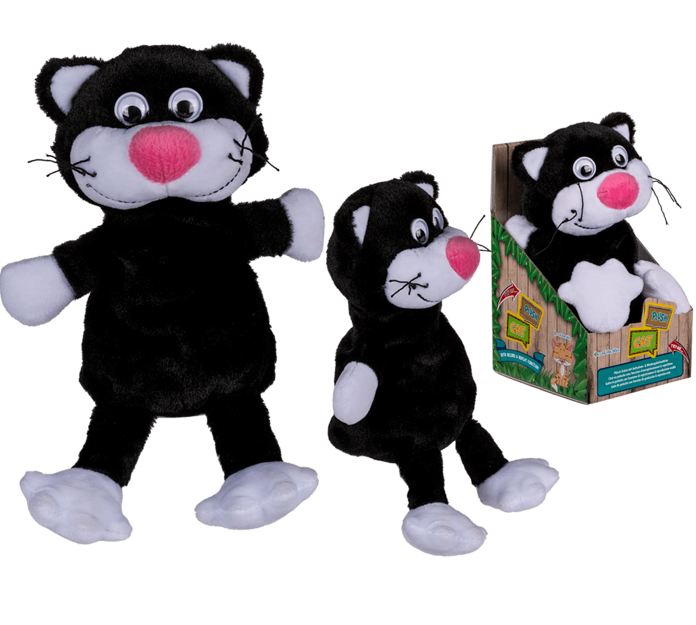 Plush Cat With Record &amp; Repeat Function