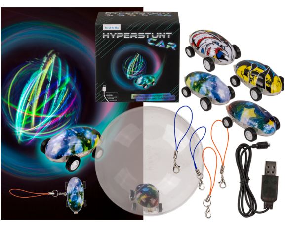 Hyper Stunt Car With Usb Cable 45X25X18Mm Assoted Colors