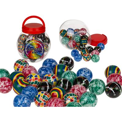Bouncing Ball Colorful Il 4,5Cm, 6 Colors Assorted