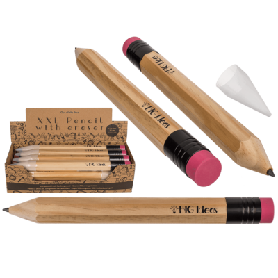 Giant Pencil With Eraser 35Cm