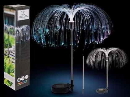 Garden Light "Magic Fountain" Solar Cell Colour Changing Led 30 X 72 Cm