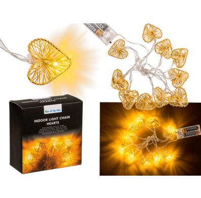 Indoor Light Heart Oriental With 10 Led 1.65M