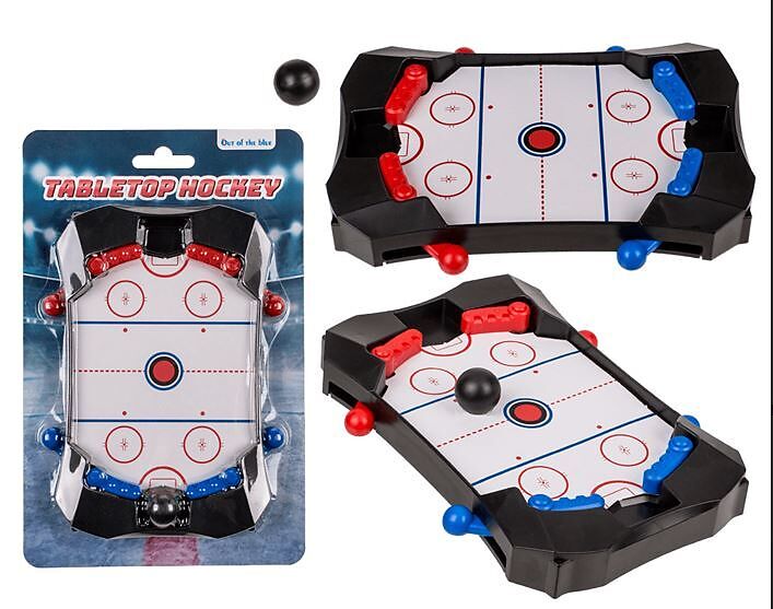 Plastic Tabletop Ice Hockey With 1 Ball 18.5Cm