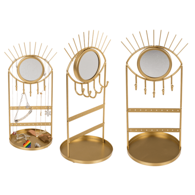 Jewellery Holder Eye Shape With Miror