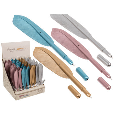 Feather Pen Assorted