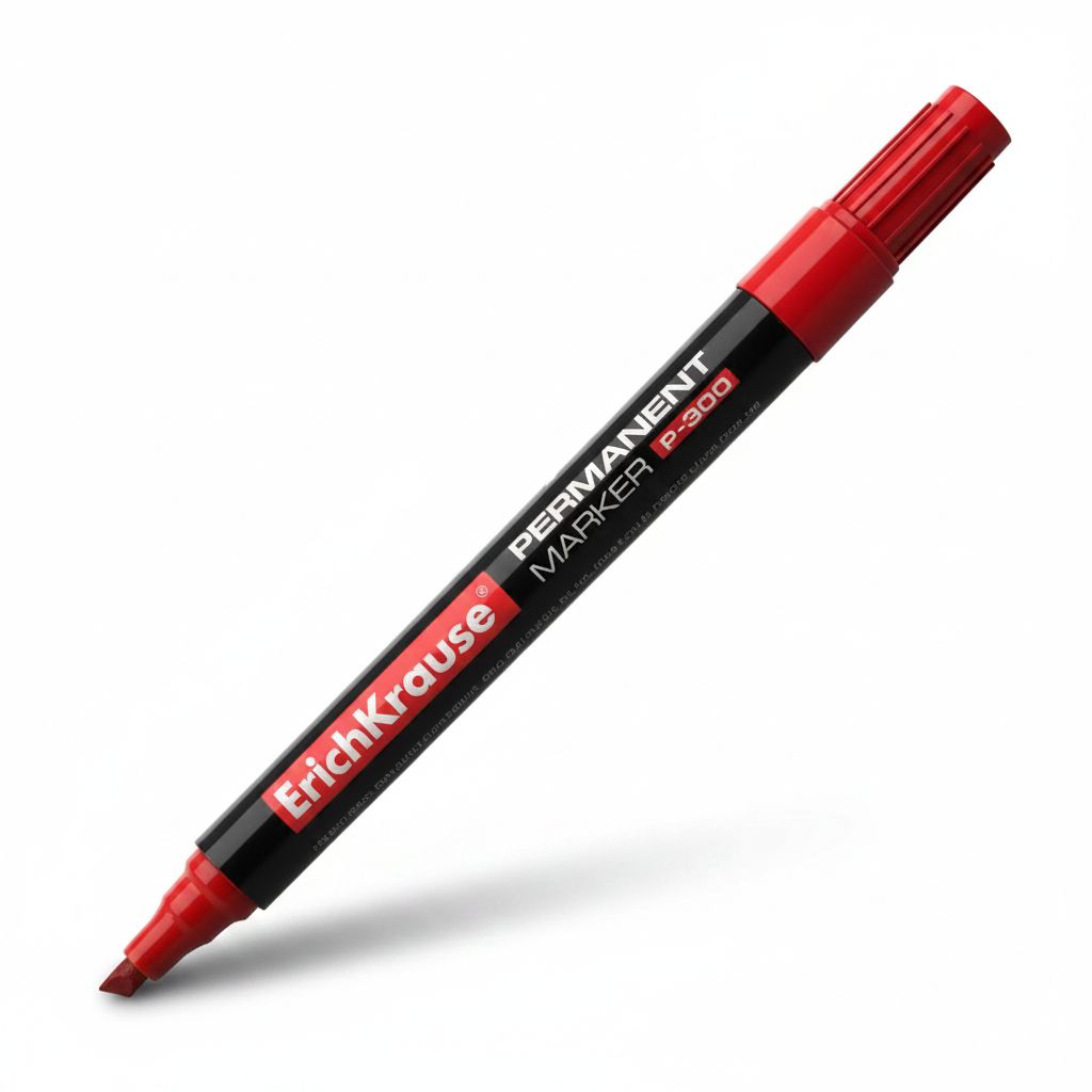 Permanent Marker Red P-300 0.5-4.5 mm