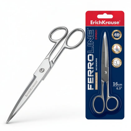 Scissors Ergonomic Metal 18 cm