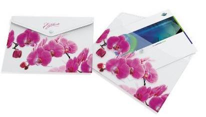 Envelope Plastic A4 Opaque Romantique